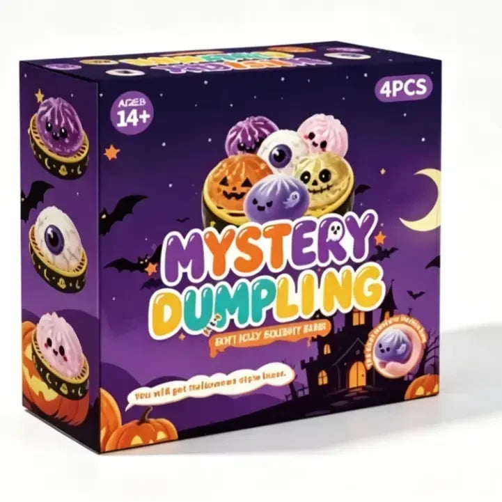 Halloween Ghost Dumpling Squeeze Toy