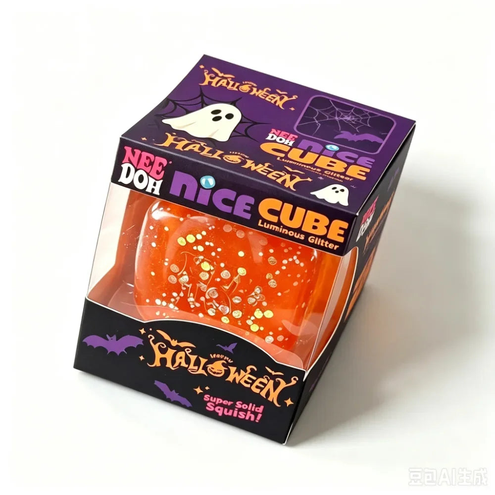 Needoh Halloween Squeeze Toys Sensory Toy Colorful Knead Stretch Anxiety Relief ADHD Fidget Toy Leisure Gift